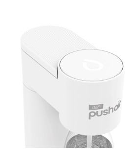 Saturator do wody Dafi PushAir + 2x butelka 0,7L + nabój CO2 (biały)