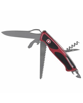Scyzoryk Victorinox RangerGrip 79, 12 f, 130mm, czerwono-czarny