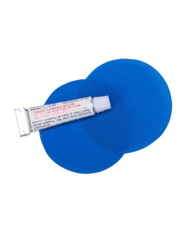 Mata samopompująca z poduszką NILS CAMP NC4001 niebieska - 3.8 cm