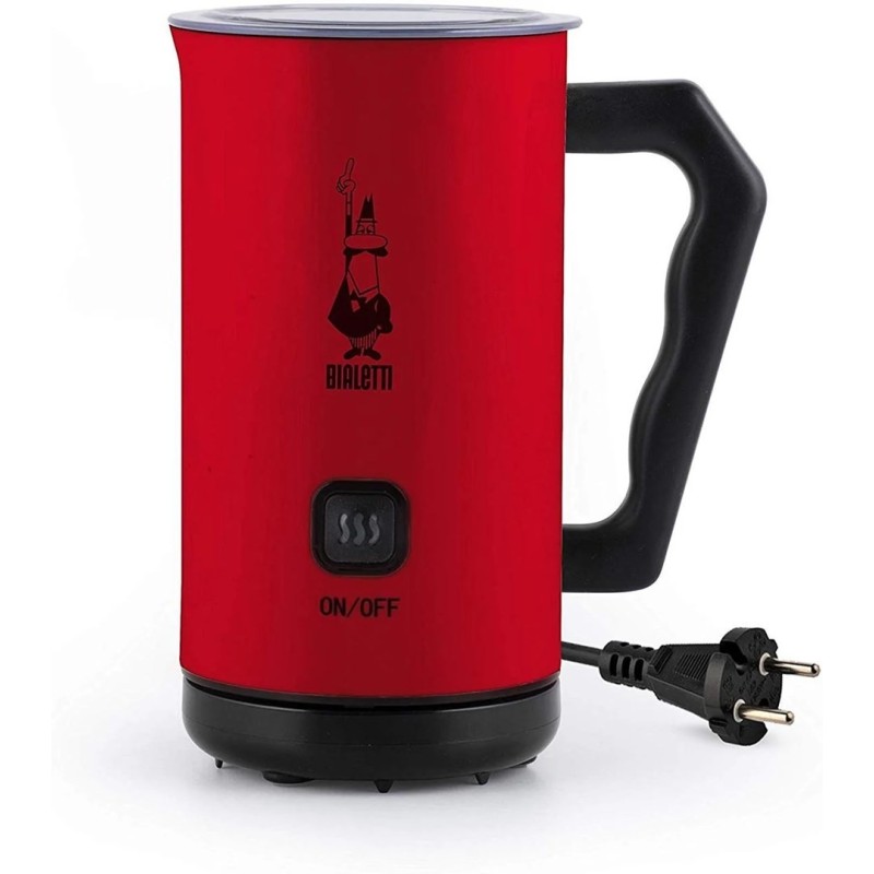 Bialetti Milk Frother MKF02 rosso elektryczny spieniacz do mleka