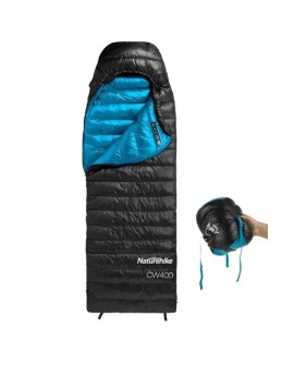 Śpiwór CW400 Envelope M Duck Down nh18c400-d-black NATUREHIKE