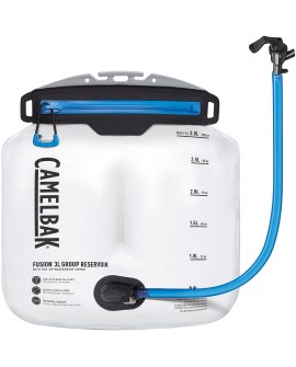Bukłak CamelBak Fusion 3L Group Reservoir with Tru Zip Waterproof Zipper, Clear