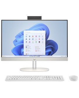 HP AiO 24-cr0003nw Ryzen 5 7520U 23,8"FHD AG IPS 16GB_DDR5 SSD512 Radeon 610M Win11 2Y Shell White