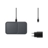 Samsung Wireless Charger Duo (without Travel Adapter), Black (WYPRZEDAŻ)