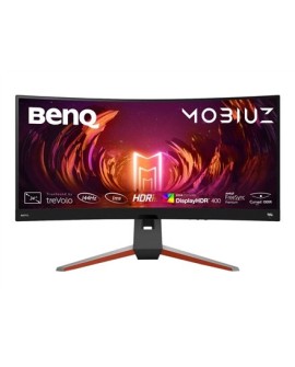 BenQ EX3410R LED display 86,4 cm (34") 3440 x 1440 px Wide Quad HD Czarny