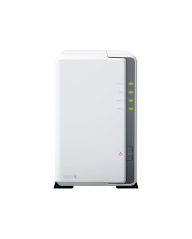 NAS Synology DS223j Tower 2x (3.5" SATA HDD) Realtek RTD1619B ,1 GB DDR4, 1x 1GbE RJ-45