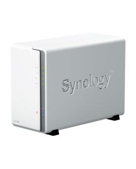 NAS Synology DS223j Tower 2x (3.5" SATA HDD) Realtek RTD1619B ,1 GB DDR4, 1x 1GbE RJ-45