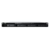 NAS Synology RS822RP+ 1U RACK 4x (3.5" SATA HDD/2.5" SATA SSD) AMD Ryzen V1500B 2 GB DDR4 ECC SODIMM (max. 32GB), 4x 1GbE RJ-45