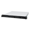 NAS Synology RS822RP+ 1U RACK 4x (3.5" SATA HDD/2.5" SATA SSD) AMD Ryzen V1500B 2 GB DDR4 ECC SODIMM (max. 32GB), 4x 1GbE RJ-45