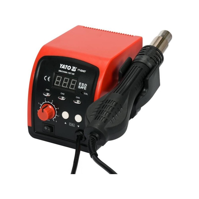 YATO STACJA LUTOWNICZA HOT AIR MOC 750W