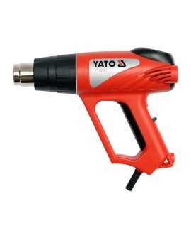 Yato YT-82291 opalarka Pistolet na gorące powietrze 500 l/min 550 °C 2000 W Czarny, Czerwony