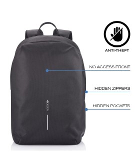 XD DESIGN PLECAK ANTYKRADZIEŻOWY BOBBY SOFT CZARNY P/N: P705.791
