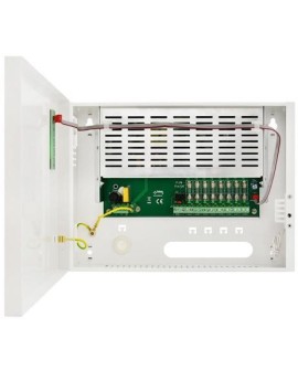 ZASILACZ IMPULSOWY STABILIZOWANY DO 8 KAMER HD Pulsar HPSDC-12V8X1A 12V/8A/8×1A/TOPIC