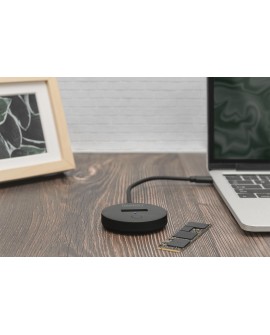 DIGITUS STACJA DOKUJĄCA DO SSD M.2 NVME/SATA USB-C 3.2 GEN2 10GBPS MAKS. 4 TB CZARNA DA-71547