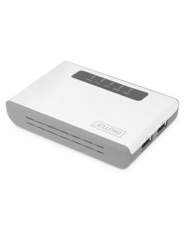DIGITUS SERWER SIECIOWY WIELOFUNKCYJNY, BEZPRZEWODOWY 2-PORTOWY, USB 2.0, 300MBPS DN-13024