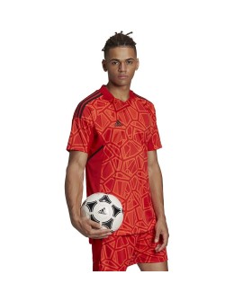 Koszulka męska Condivo 22 Goalkeeper Jersey Short Sleeve czerwona H21238