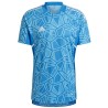 Koszulka męska adidas Condivo 22 Goalkeeper Jersey Short Sleeve niebieska HB1623