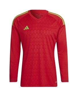 Koszulka bramkarska męska adidas Tiro 23 Competition Long Sleeve czerwona HL0007