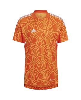 Koszulka męska Condivo 22 Goalkeeper Jersey Short Sleeve pomarańczowa HB1621