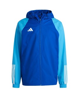 Kurtka męska adidas Tiro 23 Competition All Weather niebieska IC4572