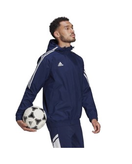 Kurtka męska adidas Condivo 22 All-Weather Jacket granatowa HA6266