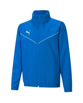 Kurtka dla dzieci Puma teamRISE All Weather Jacket niebieska 657402 02
