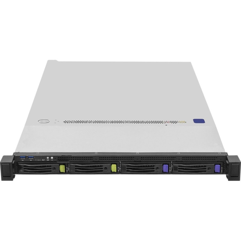 Platforma ASRock Rack (1U) AMD Ryzen 7000 (4xLFF, 2xGbE, Red.PSU, IPMI)