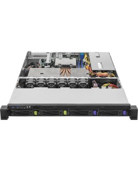 Platforma ASRock Rack (1U) AMD Ryzen 7000 (4xLFF, 2xGbE, Red.PSU, IPMI)