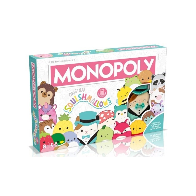 Monopoly Squishmallows gra 04179 WINNING MOVES