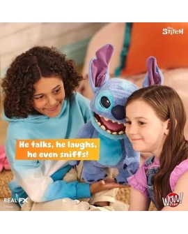 Interaktywna maskotka STITCH zabawka pacynka