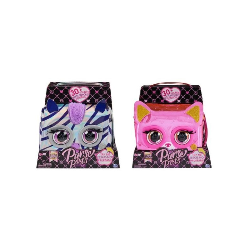 Purse Pets Interaktywna metaliczna torebka 6065582 Spin Master mix cena za 1 szt