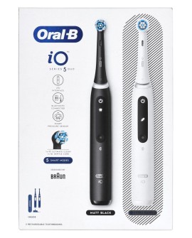 Braun Szczoteczka elek.Oral-B iO5 Duo Matt Black/Quite White