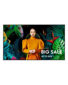 Samsung QB50C QBC Series - 50" LED-backlit LCD display - 4K - for digital signage