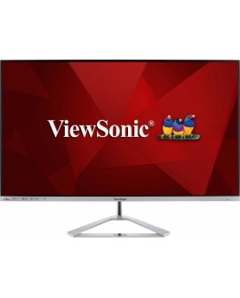 Viewsonic VX Series VX3276-MHD-3 monitor komputerowy 81,3 cm (32") 1920 x 1080 px Full HD LED Srebrny
