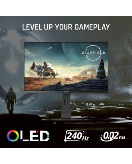 Viewsonic XG272-2K-OLED monitor komputerowy 68,6 cm (27") 2560 x 1440 px Quad HD Czarny, Biały