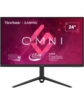 Viewsonic VX Series VX2428J monitor komputerowy 61 cm (24") 1920 x 1080 px Full HD LED Czarny