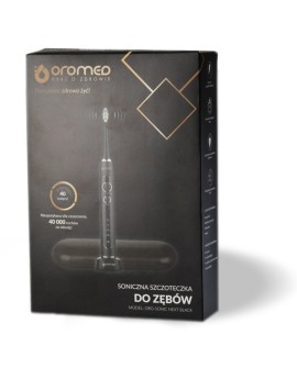 Szczoteczka soniczna OROMED ORO SONIC NEXT BLACK