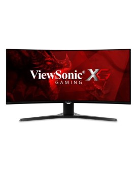Viewsonic VX Series VX3418-2KPC LED display 86,4 cm (34") 3440 x 1440 px Wide Quad HD Czarny
