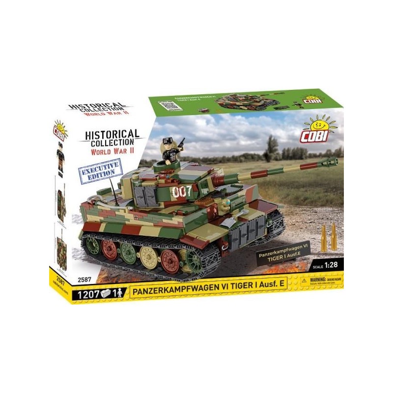COBI 2587 Historical Collection Executive Edition Panzerkampfwagen VI Tiger I Ausf.E