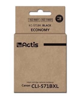 Actis KC-571BK Tusz (zamiennik Canon CLI-571BK Standard 12 ml czarny)