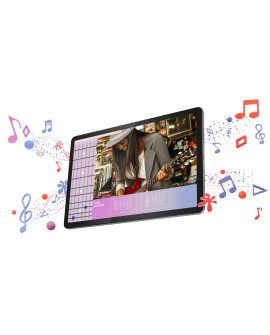 Lenovo Tab M11, 11" WUXGA IPS 8/128GB Android, Folio Case + Pen, Luna Grey