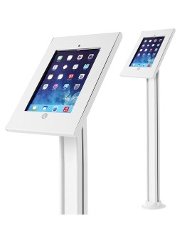 Stojak uchwyt reklamowy do tabletu Maclean, podłogowy z blokadą, iPad 2/3/4/Air/Air2, MC-678