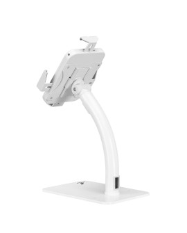 MACLEAN UCHWYT DO TABLETU ŚCIENNY/BIURKOWY Z BLOKADĄ 7,9"-11" UNIWERSALNY BIAŁY MC-468W