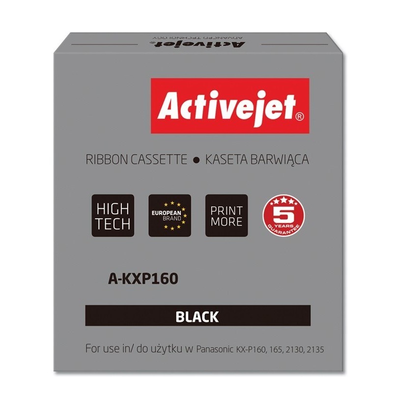 Activejet A-KXP160 Taśma barwiąca (zamiennik Panasonic KXP160 Supreme czarny)