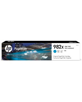 HP Oryginalny błękitny wkład atramentowy 982X PageWide o dużej pojemności