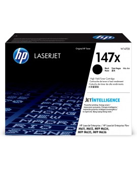 HP LaserJet Oryginalny czarny toner o wysokiej wydajności 147X
