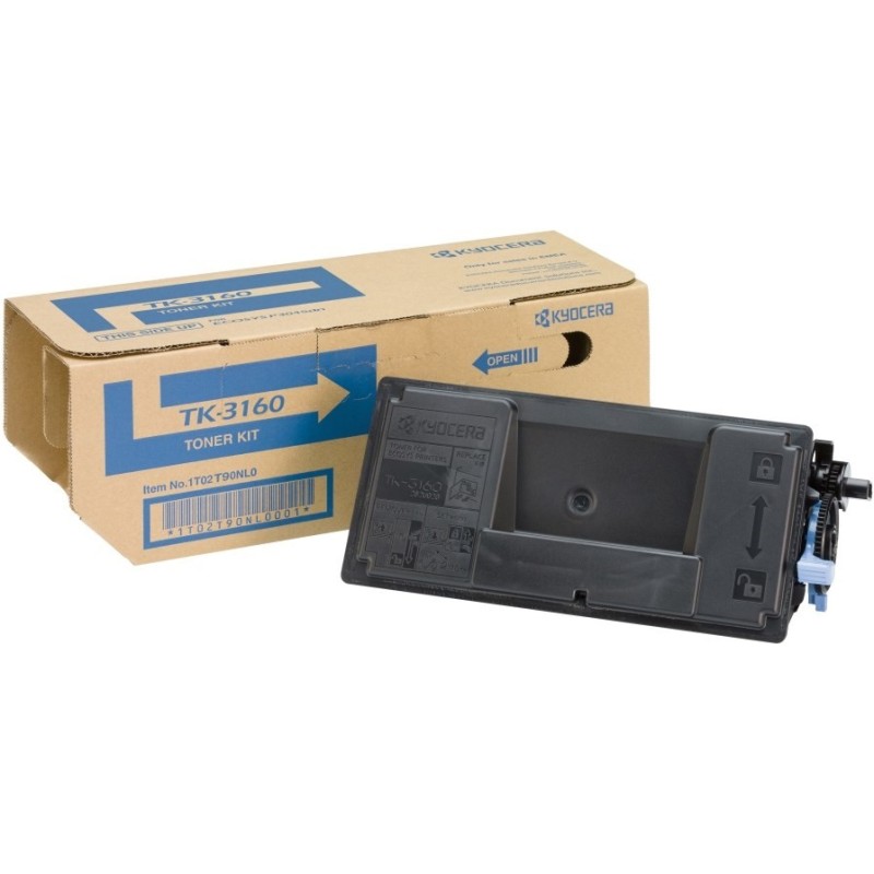 KYOCERA TK-3160 kaseta z tonerem 1 szt. Oryginalny Czarny