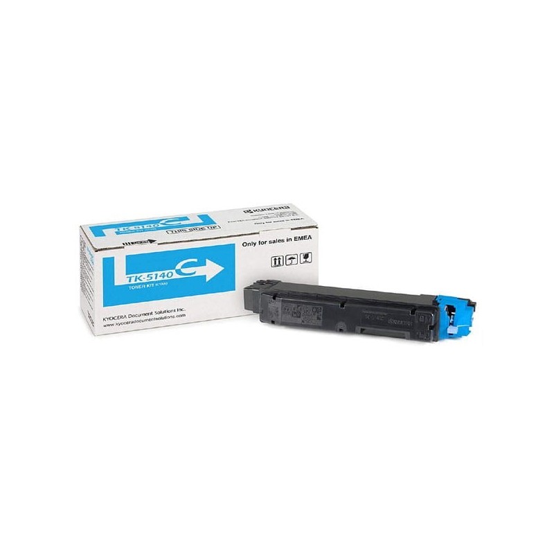 KYOCERA Toner TK-5140C 1T02NRCNL0 5000 Oryginalny Cyjan
