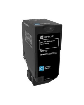 Lexmark Toner 74C2HCE Cyan