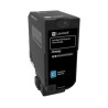 Lexmark Toner 74C2HCE Cyan